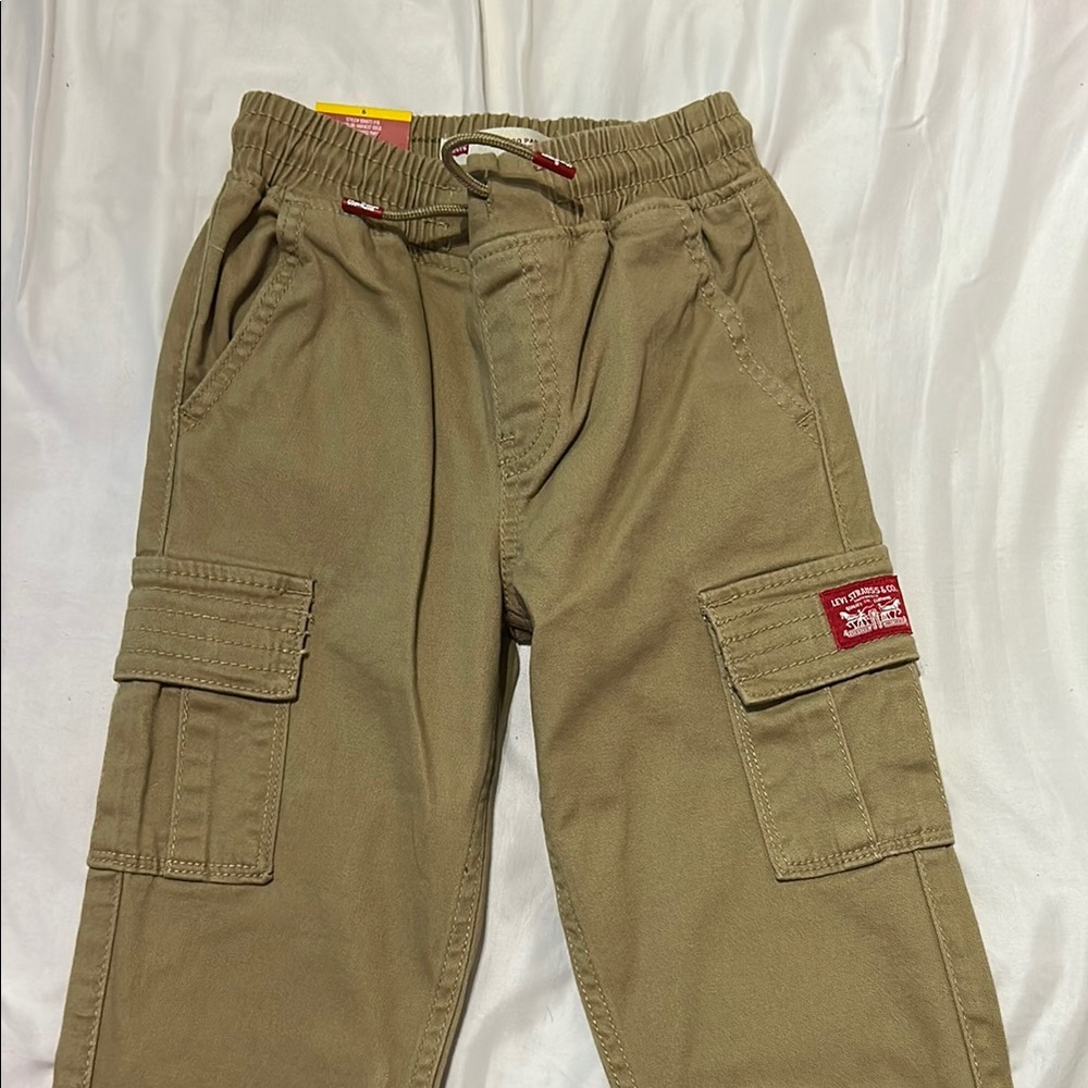 Levi's Tan Casual Cargo Pants Relaxed Fit